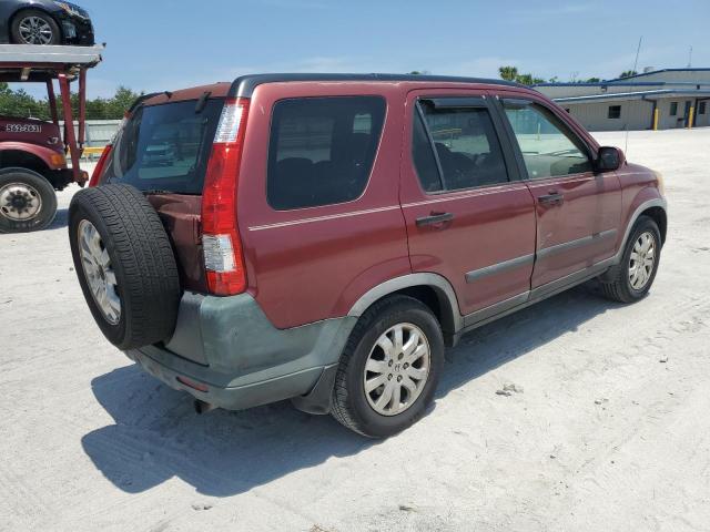 JHLRD68826C017238 - 2006 HONDA CR-V EX BURGUNDY photo 3