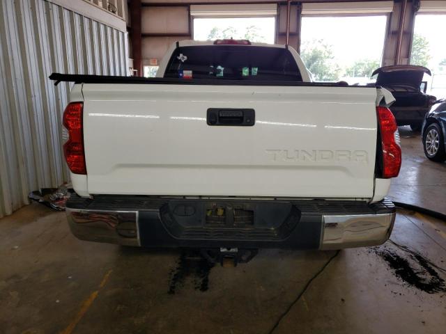 5TFRY5F16LX256894 - 2020 TOYOTA TUNDRA DOUBLE CAB SR/SR5 WHITE photo 6
