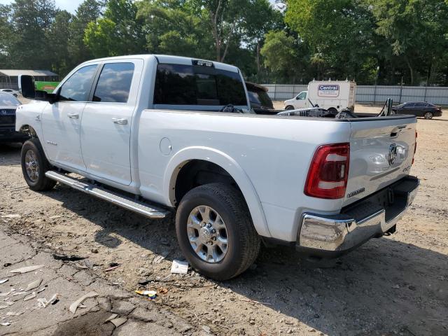 3C6UR5FL9LG217933 - 2020 RAM 2500 LARAMIE WHITE photo 2