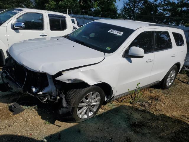 1C4RDHAGXMC573028 - 2021 DODGE DURANGO SXT WHITE photo 1