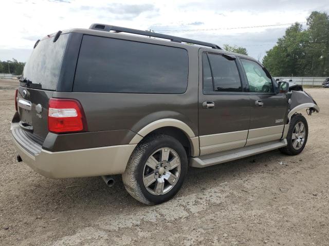 1FMFK17518LA53159 - 2008 FORD EXPEDITION EL EDDIE BAUER BROWN photo 3