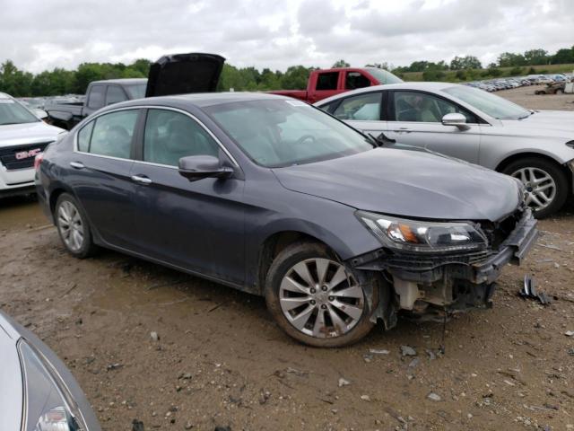 1HGCR2F8XDA063281 - 2013 HONDA ACCORD EXL GRAY photo 4