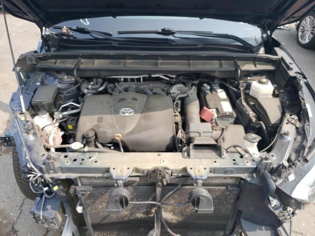 5TDGZRBH5LS008186 - 2020 TOYOTA HIGHLANDER XLE Կապույտ լուսանկար 11