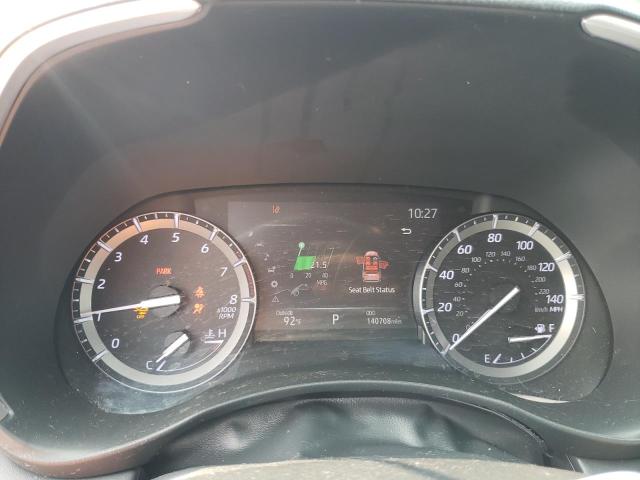 5TDGZRBH5LS008186 - 2020 TOYOTA HIGHLANDER XLE Կապույտ լուսանկար 9