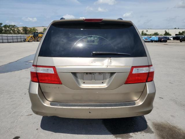 5FNRL38446B439803 - 2006 HONDA ODYSSEY EX GOLD photo 6