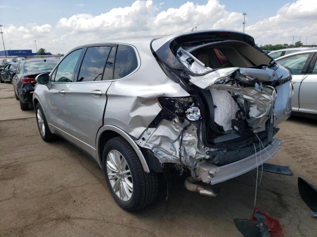 LRBFXASA1HD234832 - 2017 BUICK ENVISION PREFERRED SILVER photo 2