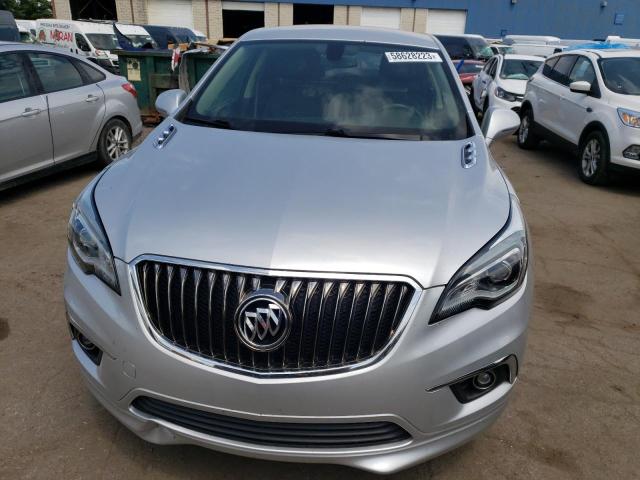 LRBFXASA1HD234832 - 2017 BUICK ENVISION PREFERRED SILVER photo 5