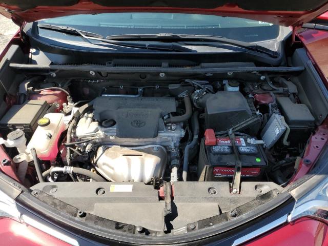 2T3RFREV5JW845440 - 2018 TOYOTA RAV4 ADVENTURE RED photo 11