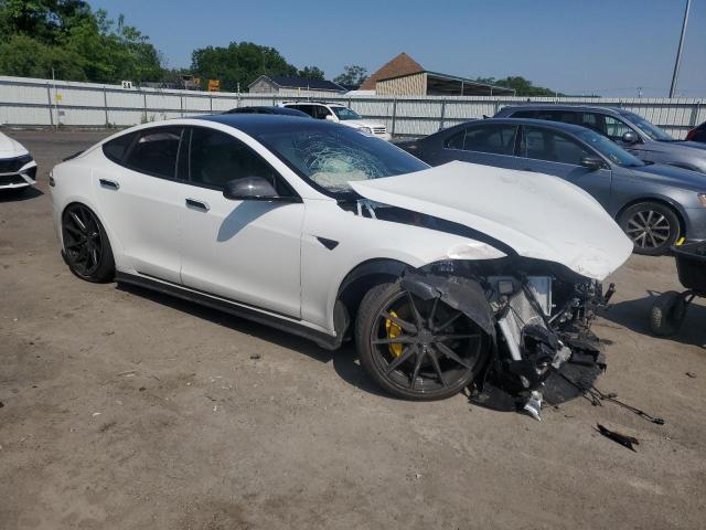 5YJSA1E2XKF337365 - 2019 TESLA MODEL S 白色 照片 4