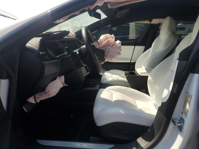 5YJSA1E2XKF337365 - 2019 TESLA MODEL S 白色 照片 7