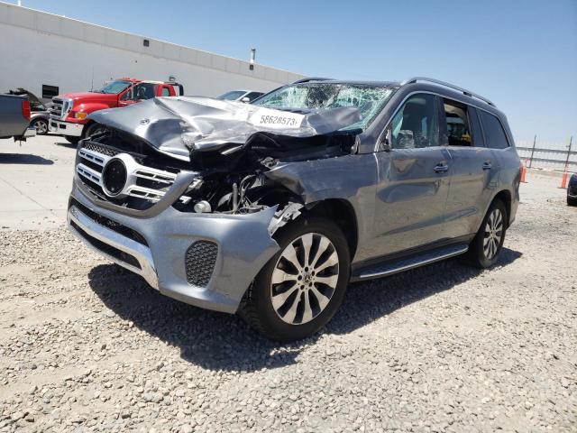 4JGDF6EE9JB093027 - 2018 MERCEDES-BENZ GLS 450 4MATIC GRAY photo 1