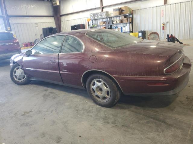 1G4GD2210X4700684 - 1999 BUICK RIVIERA BURGUNDY photo 2