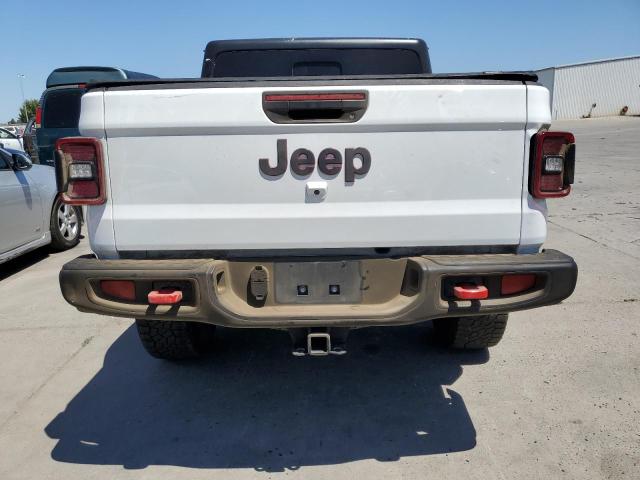 1C6JJTBG5ML615510 - 2021 JEEP GLADIATOR RUBICON WHITE photo 6