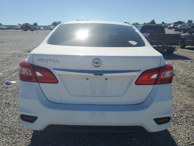 3N1AB7AP8HY298398 - 2017 NISSAN SENTRA S WHITE photo 6