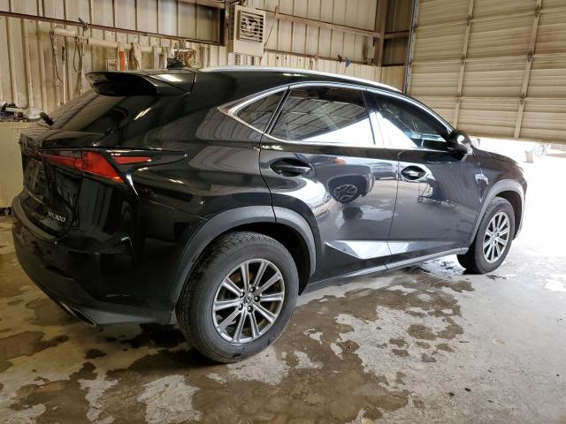 JTJYARBZ9J2111603 - 2018 LEXUS NX 300 BASE შავი ფოტო 3