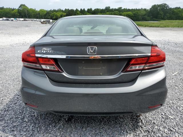2HGFB2F99DH523011 - 2013 HONDA CIVIC EXL Gris photo 6
