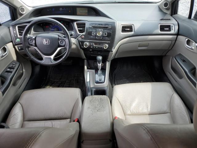 2HGFB2F99DH523011 - 2013 HONDA CIVIC EXL Gris photo 8