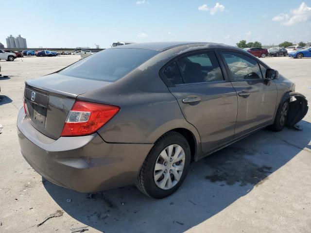 2HGFB2F57CH509426 - 2012 HONDA CIVIC LX TAN photo 3