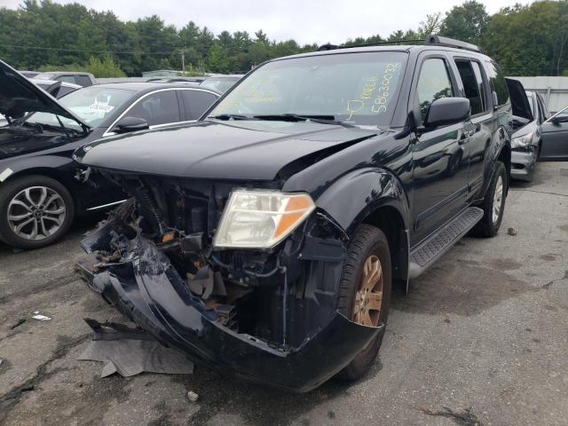 5N1AR18W86C623507 - 2006 NISSAN PATHFINDER LE შავი ფოტო 2