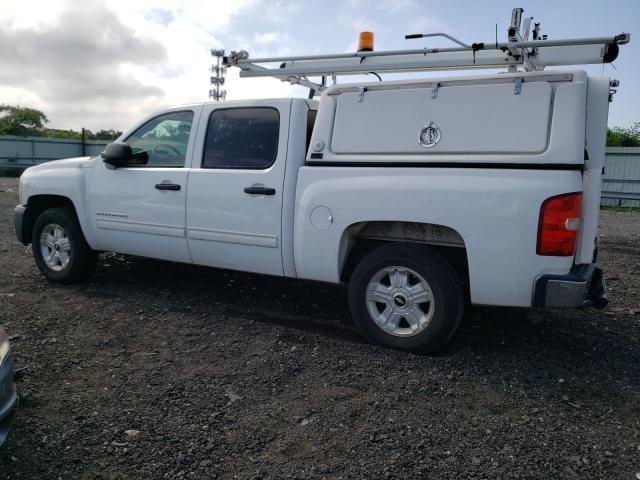 3GCXCUEJ2AG282332 - 2010 CHEVROLET SILVERADO C1500 HYBRID WHITE photo 2