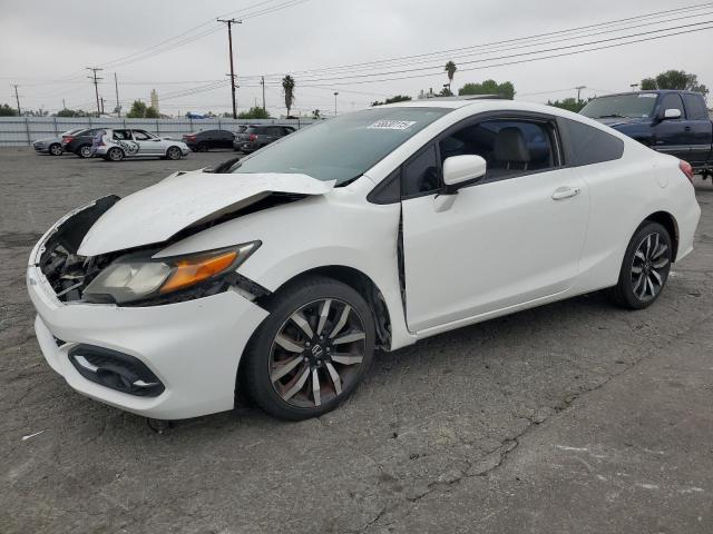 2HGFG3B06FH517281 - 2015 HONDA CIVIC EXL WHITE photo 1