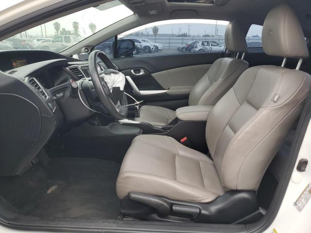 2HGFG3B06FH517281 - 2015 HONDA CIVIC EXL WHITE photo 7