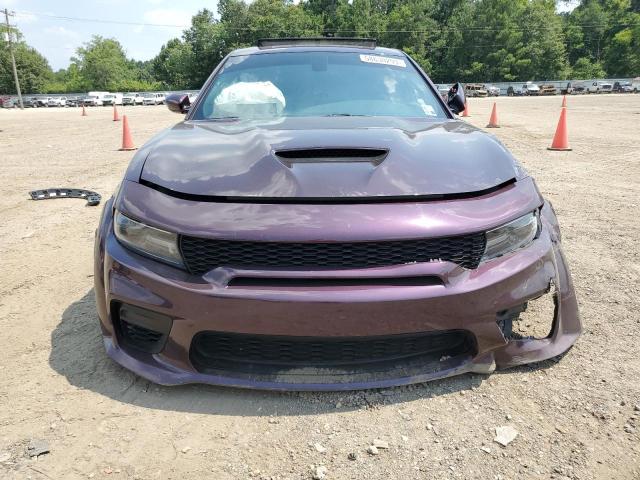 2C3CDXGJ3MH630125 - 2021 DODGE CHARGER SCAT PACK PURPLE photo 5