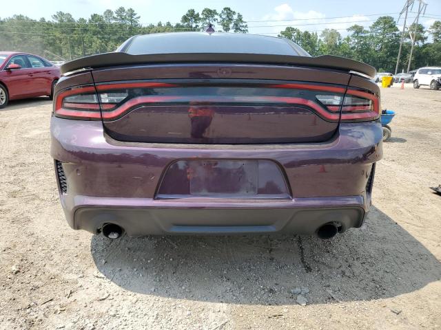 2C3CDXGJ3MH630125 - 2021 DODGE CHARGER SCAT PACK PURPLE photo 6