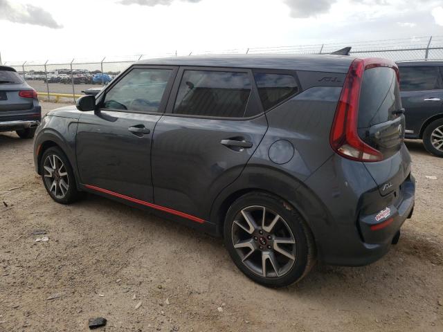 KNDJ63AU0M7792508 - 2021 KIA SOUL GT LINE GRAY photo 2