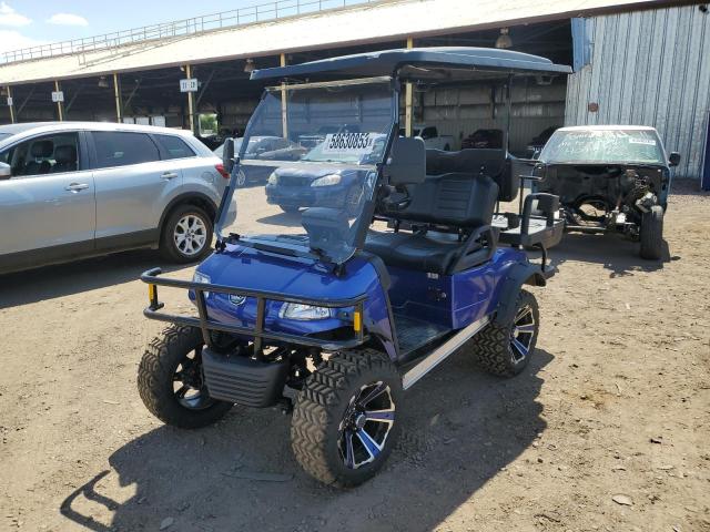 7MZL20820NC010783 - 2022 HDKP GOLF CART BLUE photo 2