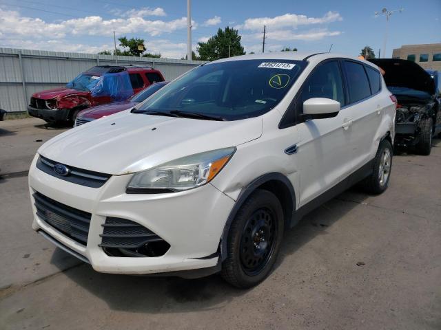 1FMCU9G97FUC12644 - 2015 FORD ESCAPE SE WHITE photo 1