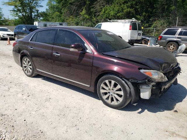 4T1BK3DB5CU457881 - 2012 TOYOTA AVALON BASE 勃艮第红 照片 4