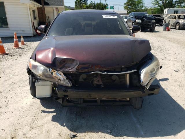 4T1BK3DB5CU457881 - 2012 TOYOTA AVALON BASE 勃艮第红 照片 5