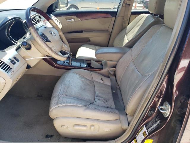 4T1BK3DB5CU457881 - 2012 TOYOTA AVALON BASE 勃艮第红 照片 7