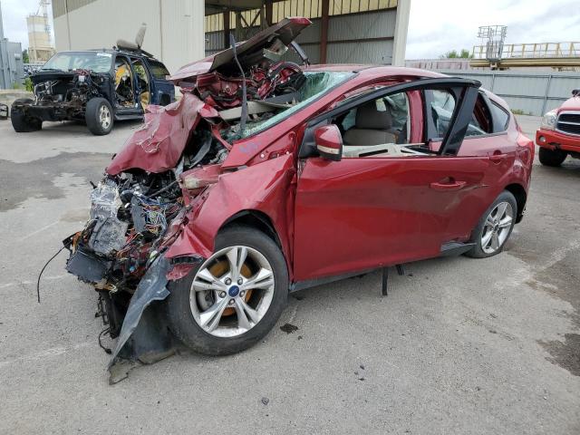 1FADP3K2XEL294242 - 2014 FORD FOCUS SE RED photo 1