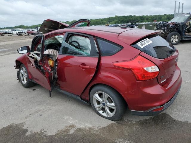 1FADP3K2XEL294242 - 2014 FORD FOCUS SE RED photo 2