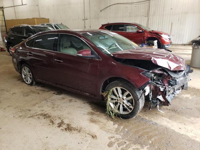 4T1BK1EB6DU066629 - 2013 TOYOTA AVALON BASE 栗色 照片 4