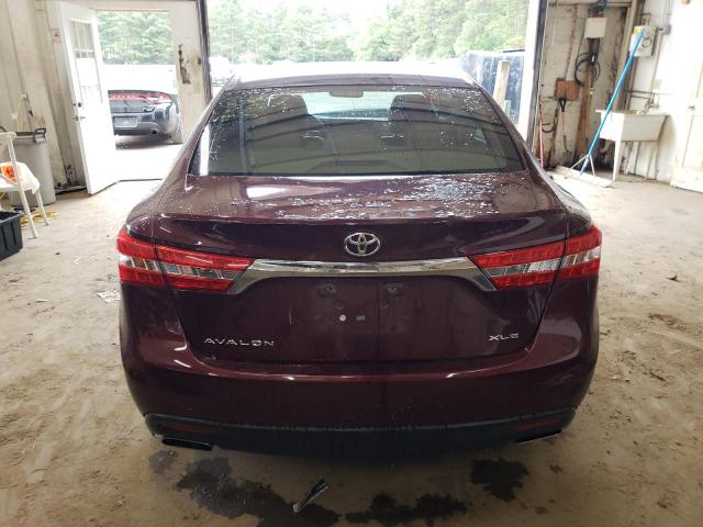 4T1BK1EB6DU066629 - 2013 TOYOTA AVALON BASE 栗色 照片 6
