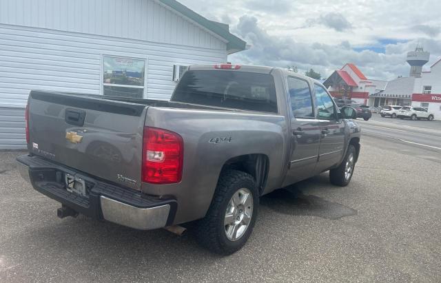 3GCUKUEJ6DG279590 - 2013 CHEVROLET SILVERADO K1500 HYBRID GRAY photo 4