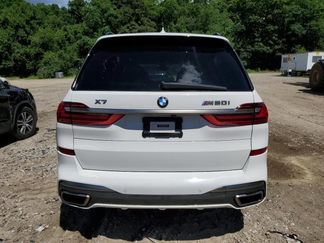 5UXCX6C08L9C84180 - 2020 BMW X7 M50I WHITE photo 6