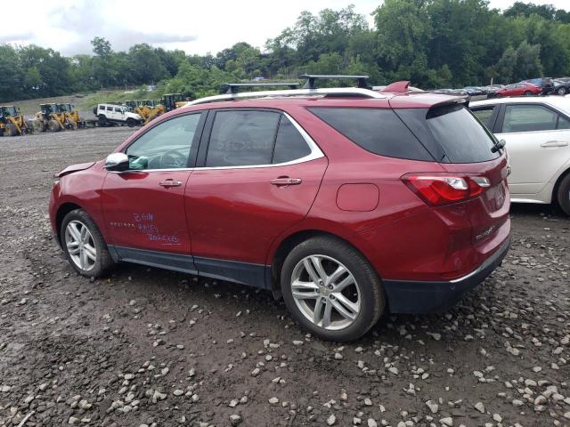 2GNAXYEX3K6299411 - 2019 CHEVROLET EQUINOX PREMIER RED photo 2