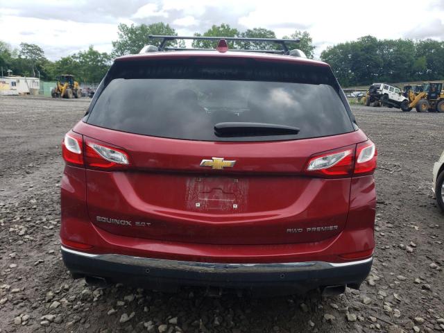 2GNAXYEX3K6299411 - 2019 CHEVROLET EQUINOX PREMIER RED photo 6