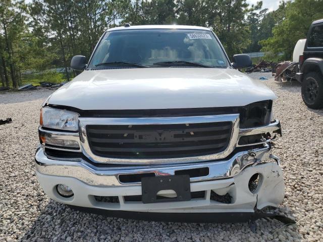 2GTEK13T351116039 - 2005 GMC NEW SIERRA K1500 WHITE photo 5