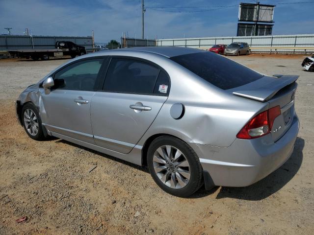 2HGFA1F82AH504803 - 2010 HONDA CIVIC EX SILVER photo 2