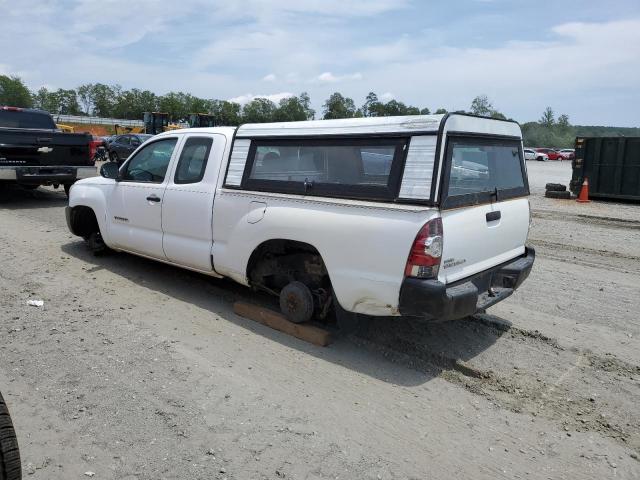 5TFTX4CN2BX003435 - 2011 TOYOTA TACOMA ACCESS CAB WHITE photo 2