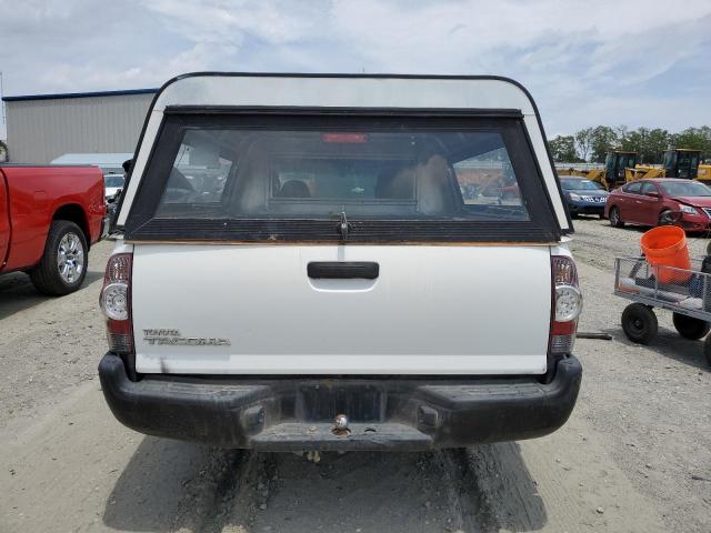 5TFTX4CN2BX003435 - 2011 TOYOTA TACOMA ACCESS CAB თეთრი ფოტო 6