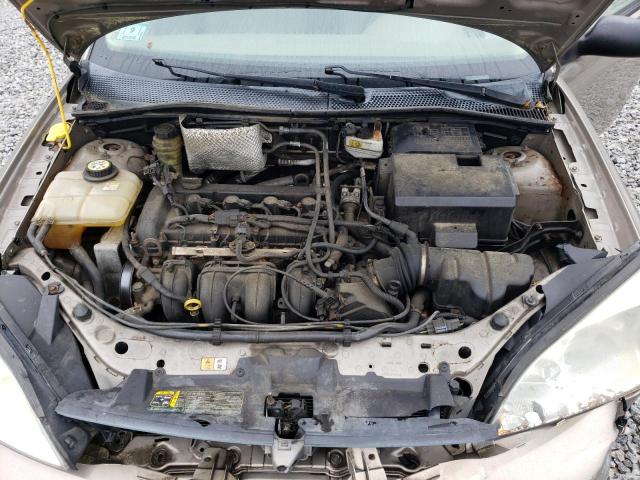 1FAFP36N75W291696 - 2005 FORD FOCUS ZXW CREAM photo 11