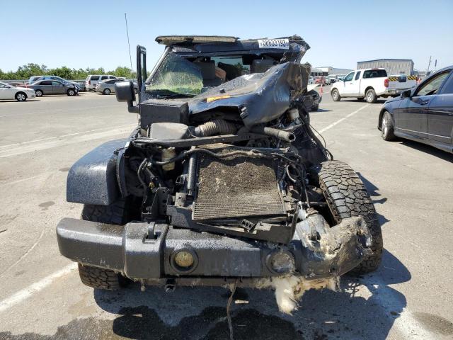 1J4GA59157L211184 - 2007 JEEP WRANGLER SAHARA BLACK photo 5