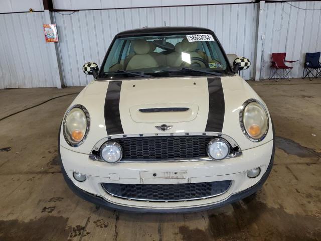 WMWMF73549TW81921 - 2009 MINI COOPER S WHITE photo 5