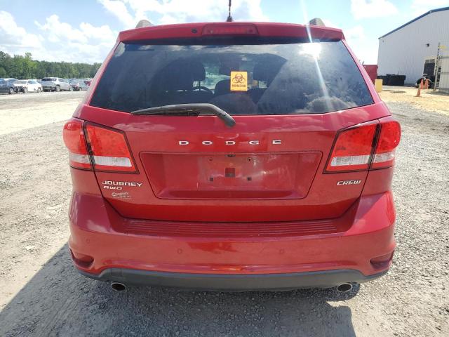 3C4PDDDG0CT369627 - 2012 DODGE JOURNEY CREW RED photo 6